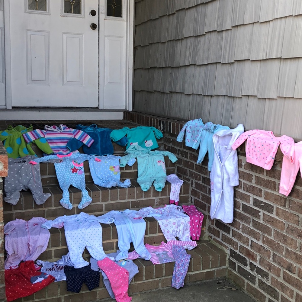 6 to 9 month Baby girl clothing